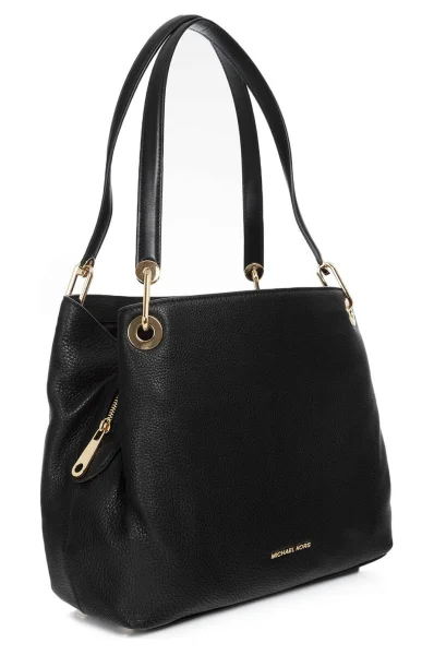 δερμάτινα τσάντα shopper raven Michael Kors μαύρο