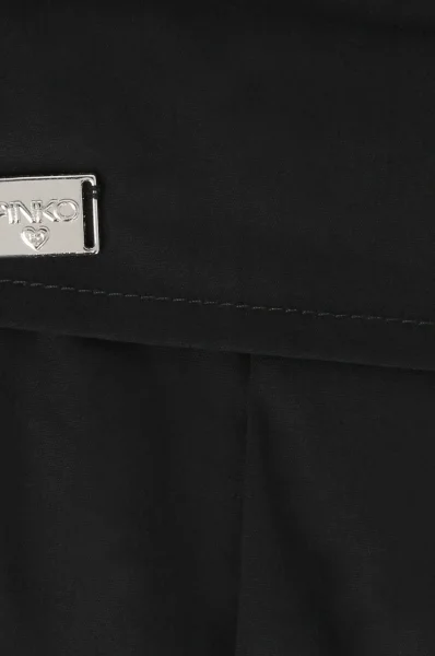 Παντελόνι cargo POPELINE | Loose fit Pinko UP μαύρο