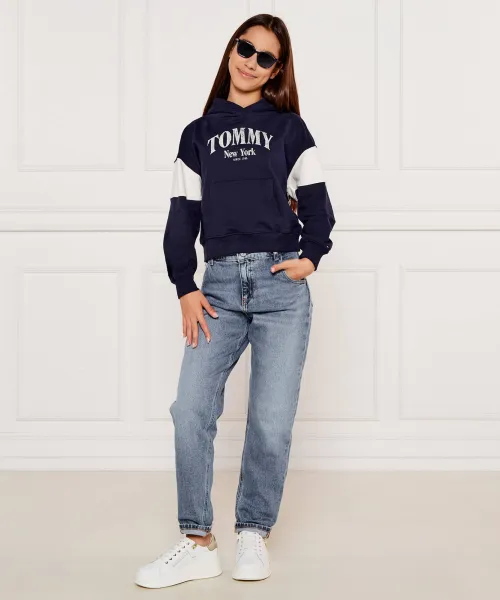 Μπλούζα Varsity | Loose fit Tommy Hilfiger ναυτικό μπλε