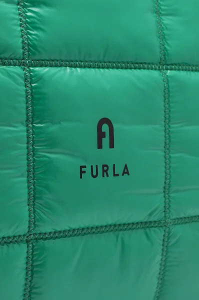 Τσάντα shopper Furla πράσινο