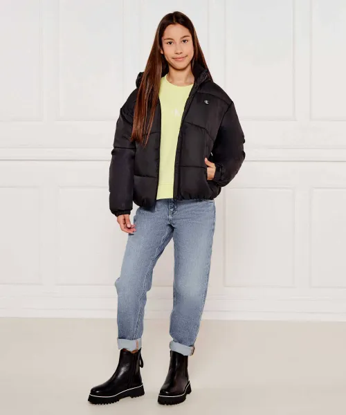 Μπλούζα | Regular Fit Calvin Klein Jeans κίτρινο