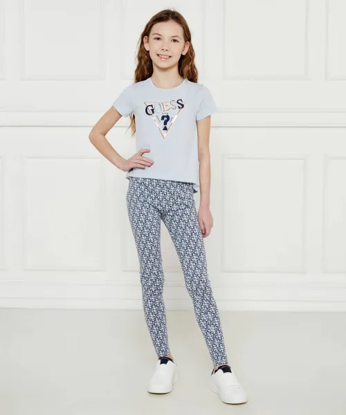 T-shirt | Regular Fit Guess χρώμα του ουρανού