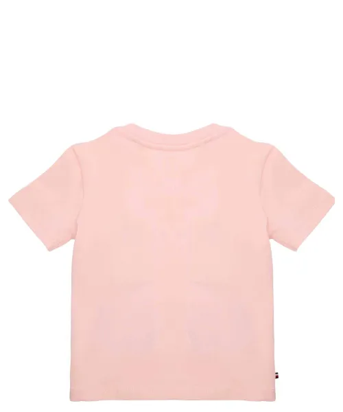 T-shirt | Regular Fit Tommy Hilfiger πουδραρισμένο ροζ