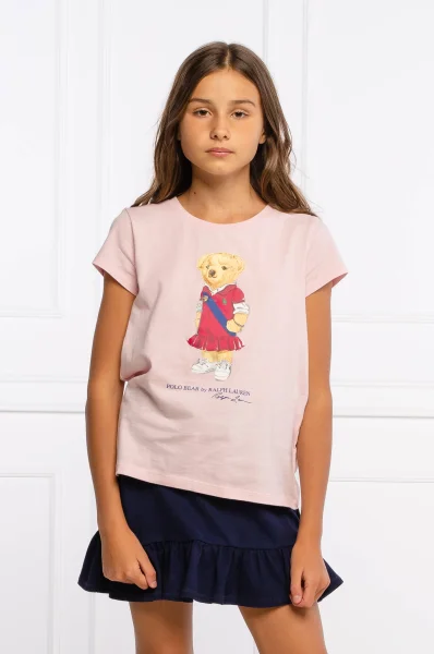 T-shirt | Regular Fit POLO RALPH LAUREN πουδραρισμένο ροζ