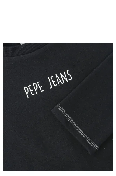μπλούζα leonor jr | regular fit Pepe Jeans London μαύρο