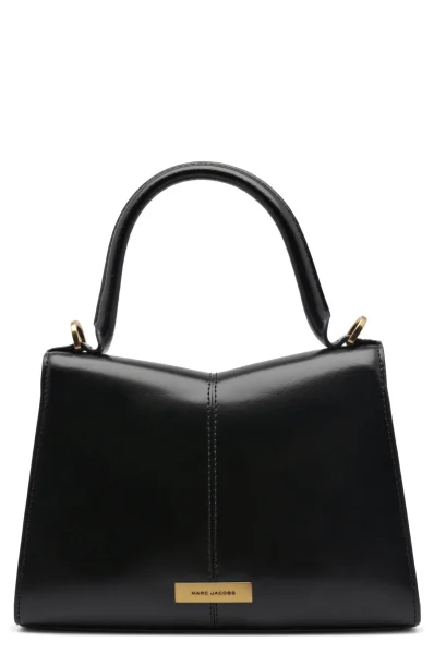 Δερμάτινα τσάντα ώμου THE ST. MARC Marc Jacobs μαύρο