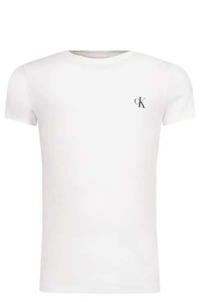 Tshirt 2 pack | Slim Fit CALVIN KLEIN JEANS άσπρο