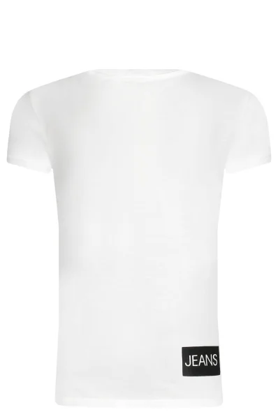 T-shirt INSTITUTIONAL | Slim Fit CALVIN KLEIN JEANS άσπρο