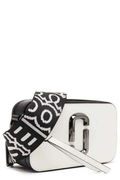 Δερμάτινα ταχυδρομική τσάντα THE BI-COLOR Marc Jacobs άσπρο