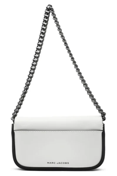 Δερμάτινα τσάντα ώμου THE BI-COLOR J MARC MINI Marc Jacobs άσπρο