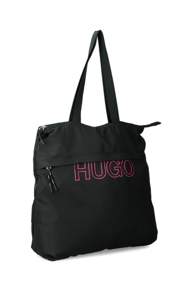 Τσάντα shopper Reborn HUGO μαύρο