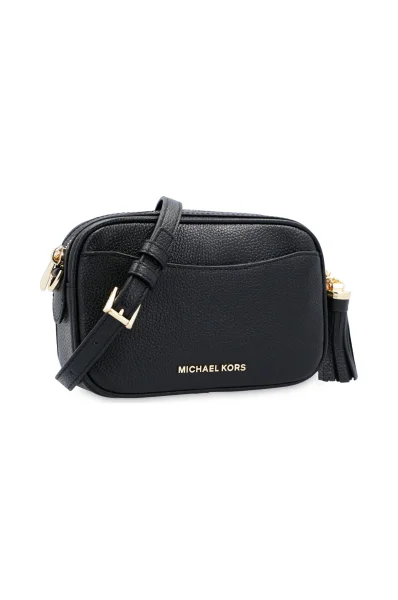 δερμάτινα τσάντα μέσης/ταχυδρομική τσάντα Michael Kors μαύρο