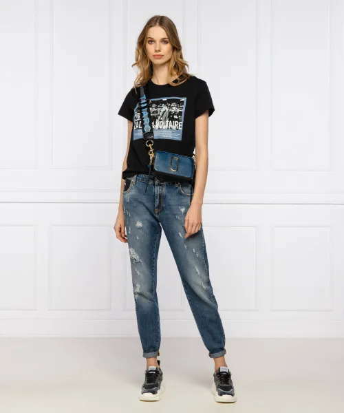 Δερμάτινα ταχυδρομική τσάντα SNAPSHOT Marc Jacobs | ναυτικό μπλε M0014146