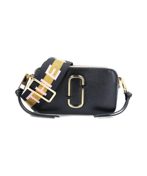 δερμάτινα ταχυδρομική τσάντα snapshot Marc Jacobs | μαύρο M0014146