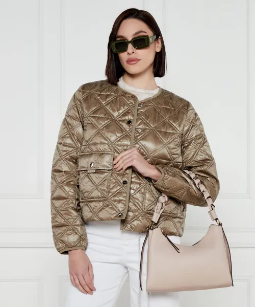 Δερμάτινη hobo BOHEME GRANA DOUBLE Coccinelle nude
