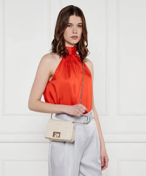 Δερμάτινη ταχυδρομική τσάντα FURLA 1927 MINI SOFT Furla κρεμώδες