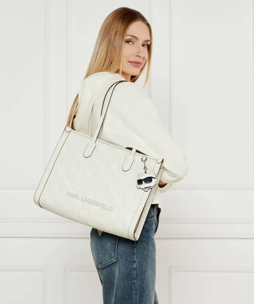 Τσάντα shopper IKON Karl Lagerfeld εκρί