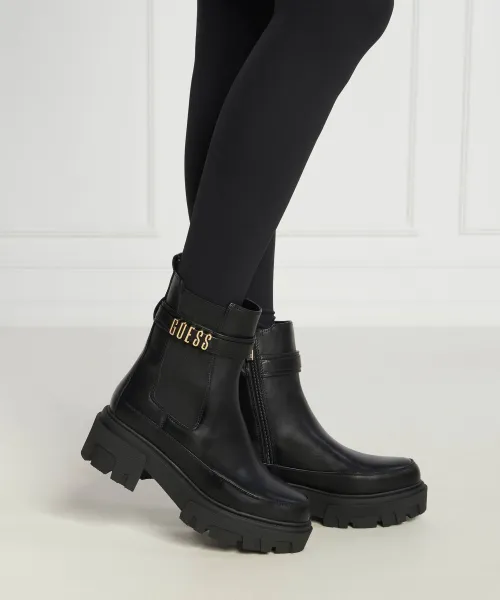 Μποτάκια Guess μαύρο