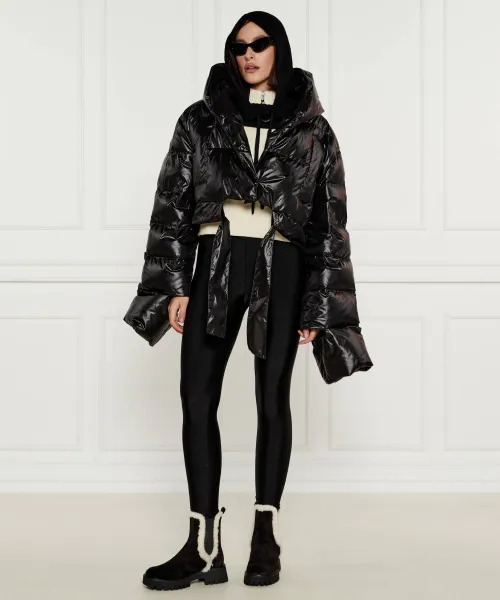 Δερμάτινα μπότες τσέλσι ASHER | shearling Michael Kors μαύρο