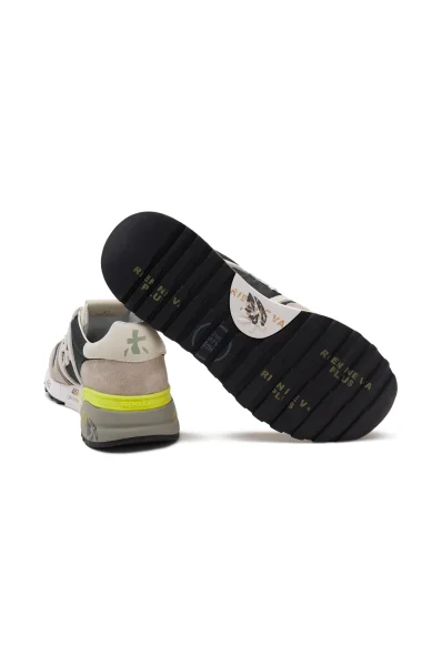 Sneakers LANDER | με την προσθήκη δέρματος Premiata μπεζ