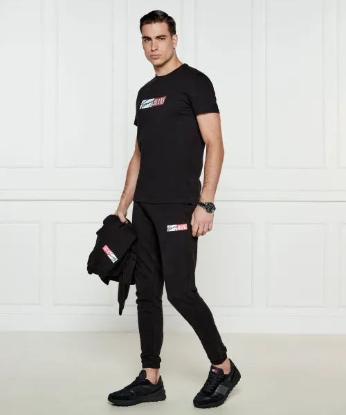 Sneakers TJM TECHNICAL RUNNER ESS | με την προσθήκη δέρματος Tommy Jeans μαύρο