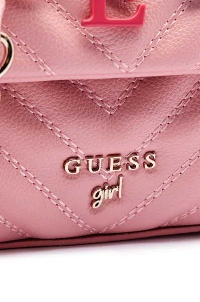 Τσάντα ώμου CROSSBODY FLAP BAG Guess πουδραρισμένο ροζ