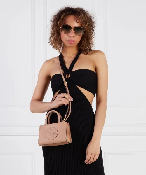 Μπαούλο Ella Mini TORY BURCH μπεζ