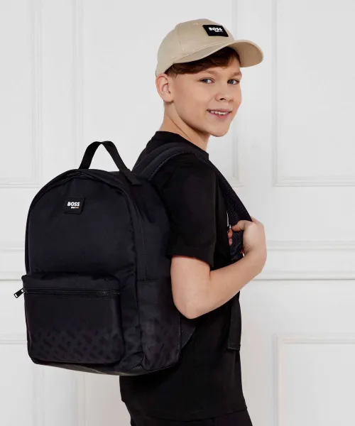 Σακίδιο BOSS Kidswear μαύρο