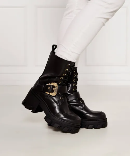 Μποτάκια Sophie Versace Jeans Couture μαύρο