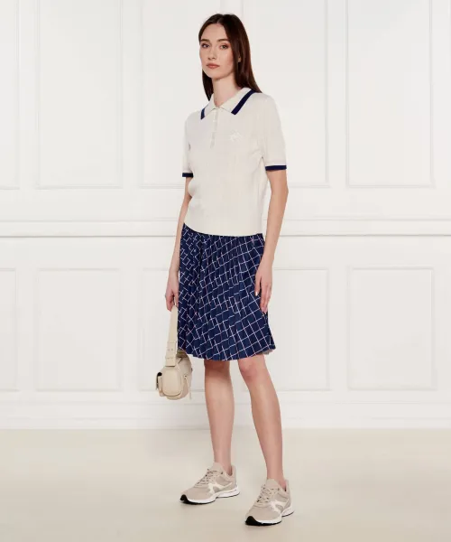 Sneakers RILEY | με την προσθήκη δέρματος Michael Kors χρώμα άμμου