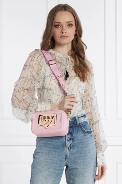 Ταχυδρομική τσάντα RANGE B - EYELIKE Chiara Ferragni ροζ
