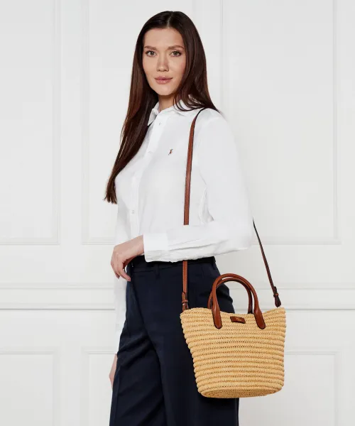 Μπαούλο | με την προσθήκη δέρματος LAUREN RALPH LAUREN μπεζ
