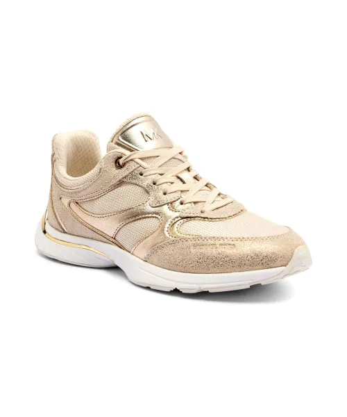 Δερμάτινα sneakers Riley Michael Kors | χρυσό 43T5RLFS3L