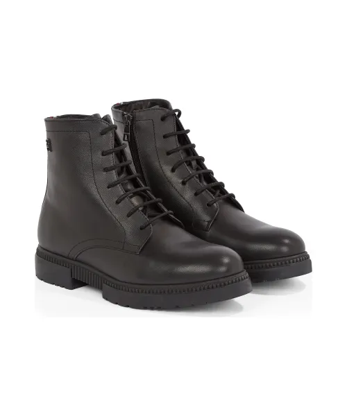 Δερμάτινα μπότες πεζοπορίας COMFORT Tommy Hilfiger καφέ