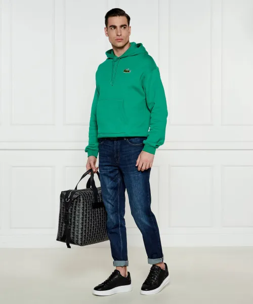 Δερμάτινα sneakers KAPRI Karl Lagerfeld μαύρο