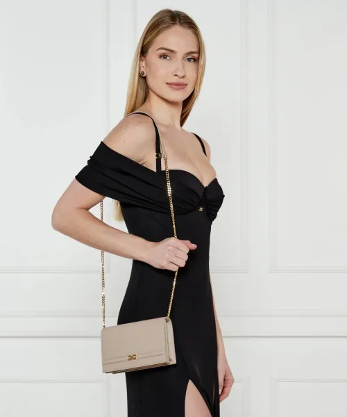 Τσάντα ώμου Elisabetta Franchi μπεζ