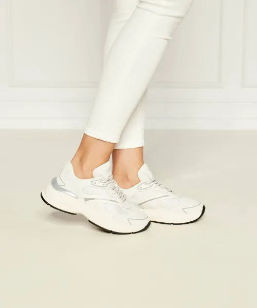 Sneakers KOMET Karl Lagerfeld | μπεζ με την προσθήκη δέρματος KL65624