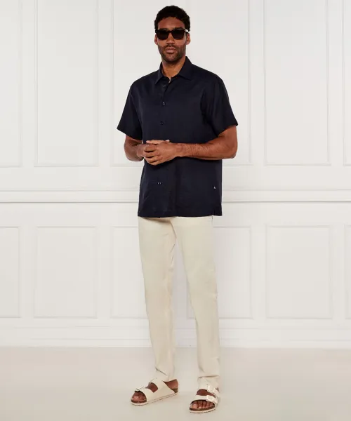 Δερμάτινα παντόφλες Arizona Birkenstock μπεζ