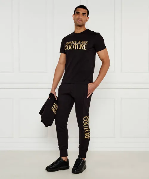 Δερμάτινα sneakers KAPRI Karl Lagerfeld μαύρο