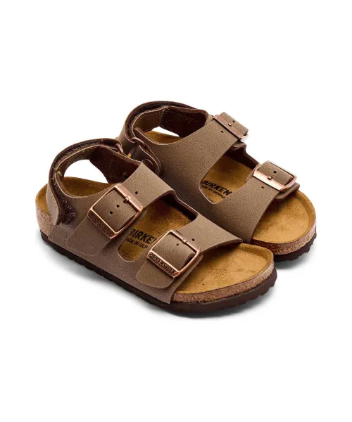 Σανδάλια Milano | με την προσθήκη δέρματος Birkenstock καφέ
