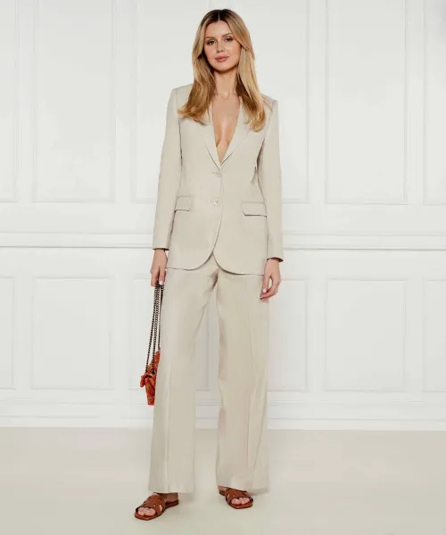 Δερμάτινα παντόφλες Kate Spade καφέ