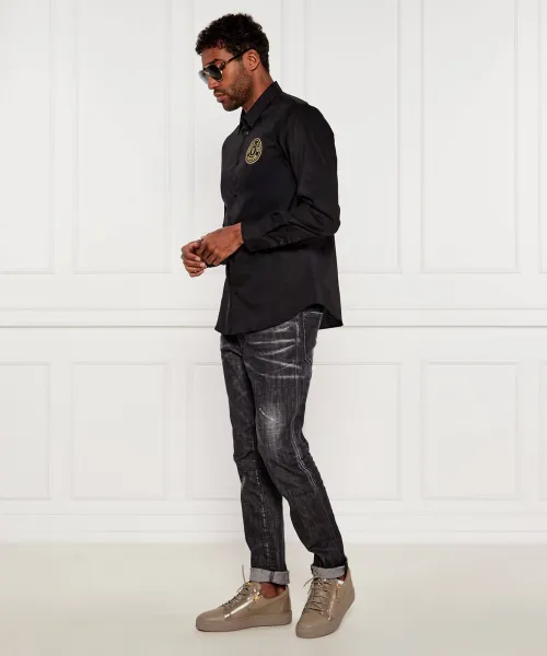 Δερμάτινα sneakers Frankie Giuseppe Zanotti καφέ