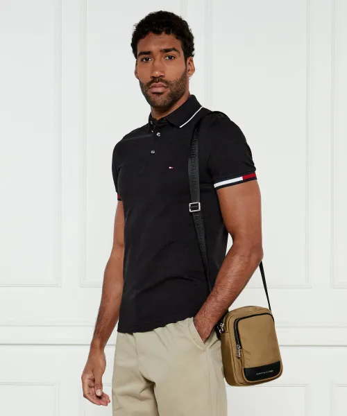 Τσάντα reporter Tommy Hilfiger χρώμα ελιάς