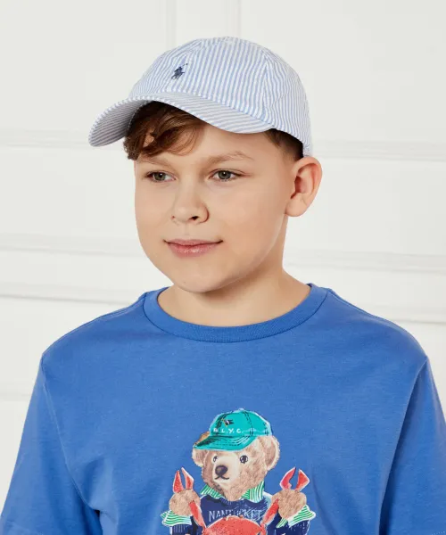 Καπέλο μπείζμπολ POLO RALPH LAUREN χρώμα του ουρανού
