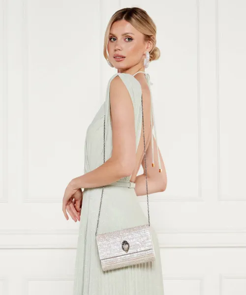 Βραδινό πορτοφόλι PARTY EAGLE Kurt Geiger | μπεζ 2746644979
