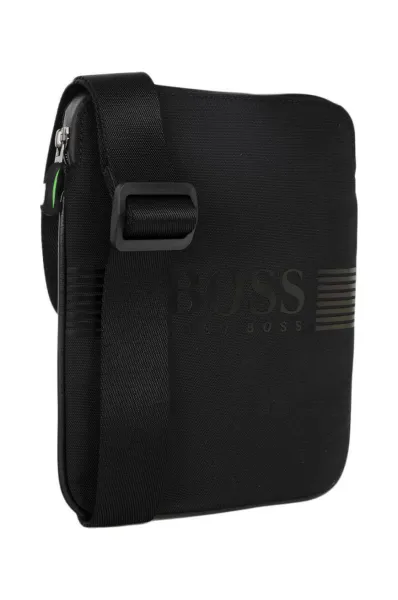τσάντα reporter pixel BOSS GREEN μαύρο