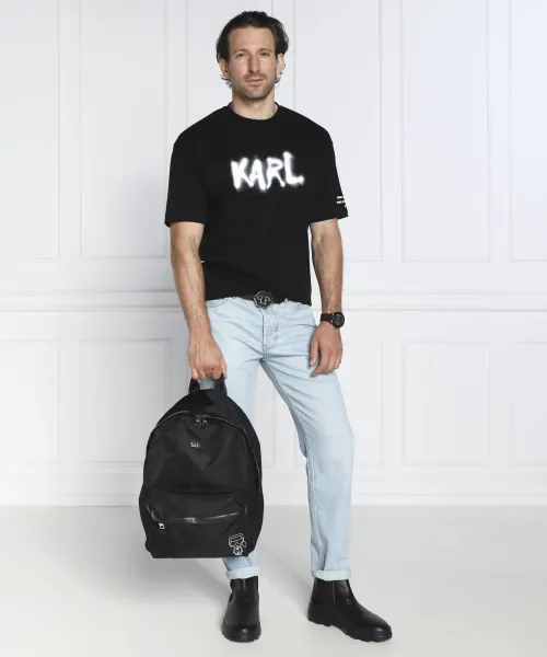 Σακίδιο Karl Lagerfeld μαύρο