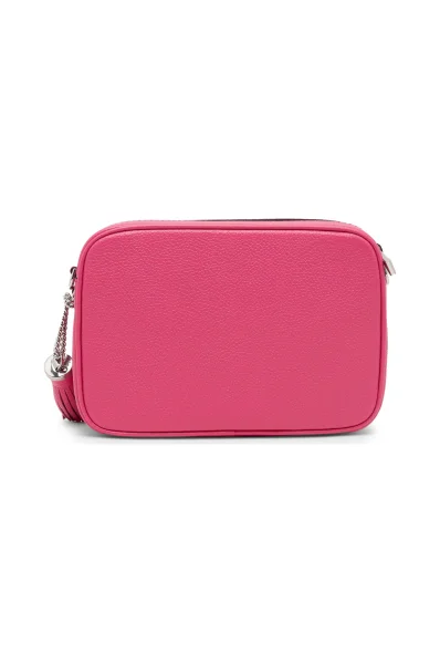 Δερμάτινα ταχυδρομική τσάντα GINNY Michael Kors ροζ