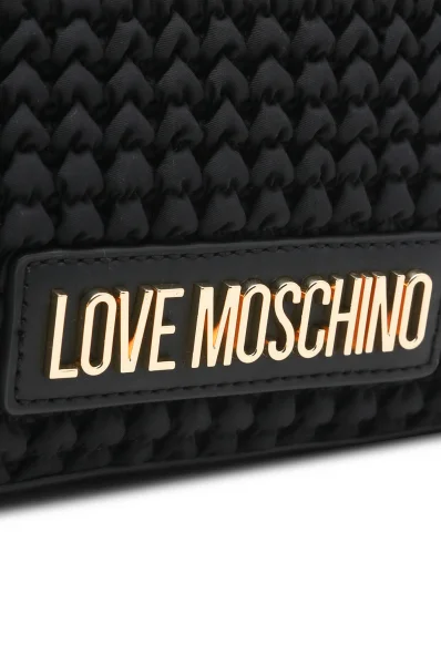 Τσάντα ώμου BORSA Love Moschino μαύρο