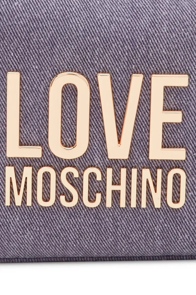 Σάκος | denim Love Moschino μωβ